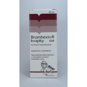 Bromhexin 8  kvapky KM 50 ml