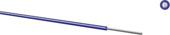 Yv 0,8/1,4 mm blue, Hook-up wire, PVC 070108007 Kabeltronik