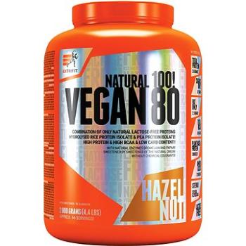 Extrifit Vegan 80 Multiprotein 2 kg lieskový orech (8594181603294)