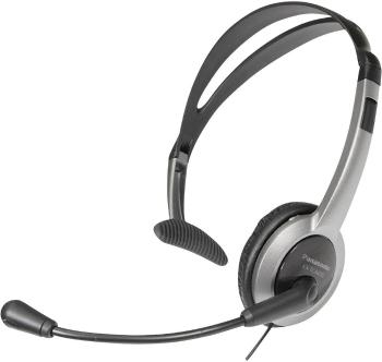 Panasonic RP-TCA 430 telefónne headset jack 2,5 mm káblový na ušiach strieborná, čierna