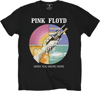 Pink Floyd Tričko WYWH Circle Icons Black 2XL