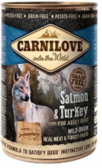 Carnilove Wild Meat Salmon & Turkey 400g + Množstevná zľava 4 + 1 zadarmo