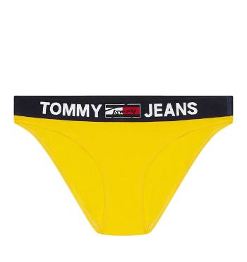 TOMMY HILFIGER - Tommy Jeans yellow nohavičky z organickej bavlny-L