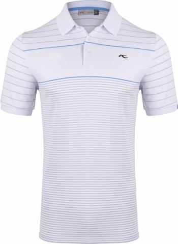 Kjus Mens Luan CB Polo S/S White/Alloy 52