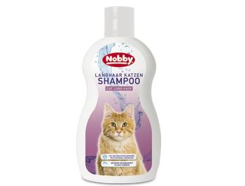 Nobby Šampón pre mačky s dlhou srsťou s pridaným arganovým olejom 300 ml