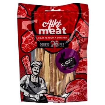 Cobbys Pet Aiko Meat sušené zajačie mäso s treskou 100 g (6940)
