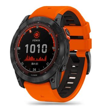 Tech-Protect Iconband remienok na Garmin Fenix 3 / 5x / 6x / 6x Pro / 7x, orange/black