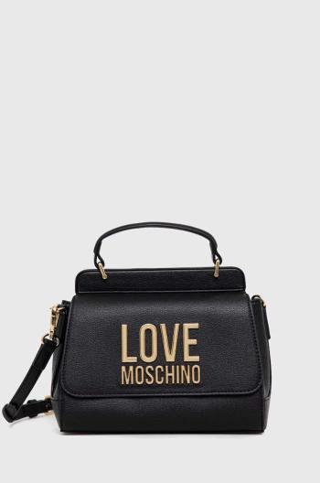 Kabelka Love Moschino čierna farba