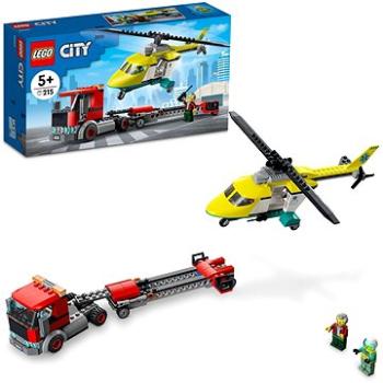 LEGO® City 60343 Preprava záchranárskeho vrtuľníka (5702017161150)