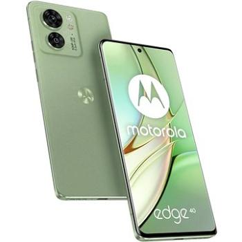 Motorola EDGE 40 5G 8 GB/256 GB zelená (PAY40054PL) + ZDARMA Mobilný telefón Motorola SIM karta Radosť – Prvú Nekonečnú Radosť si vyskúšaj na týždeň zadarmo!