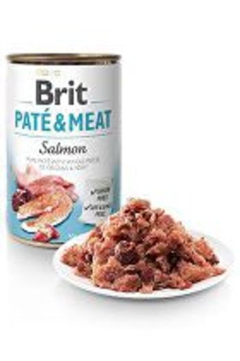 Brit Dog Cons Paté & Meat Salmon 800g + Množstevná zľava 4 + 1 zadarmo
