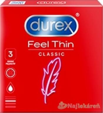 DUREX Feel Thin Classic, kondóm 1x3ks