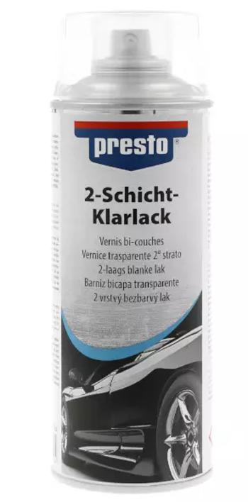 Presto 2-vrstvový lak sprej transparentny 400 ml