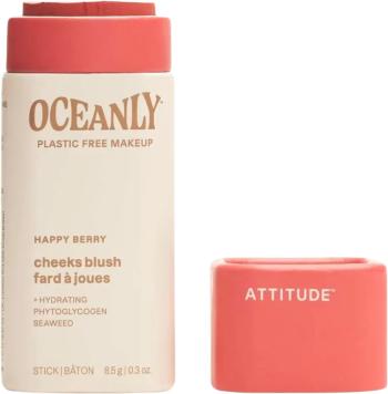 ATTITUDE Oceanly Tuhá krémová tvárenka - Happy Berry 8.5 g