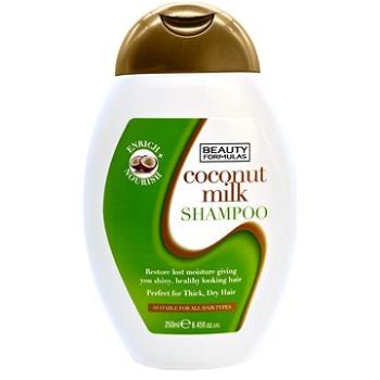 BEAUTY FORMULAS Šampón s kokosovým mliekom na husté suché vlasy 250 ml (5012251013581)