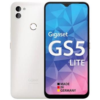 Gigaset GS5 LITE 4 GB/64 GB biely (S30853H1527R112) + ZDARMA Bluetooth lokalizačný čip Gigaset Keeper čierny SIM karta Radosť – Prvú Nekonečnú Radosť si vyskúšaj na týždeň zadarmo!