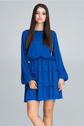 Modré šaty M601