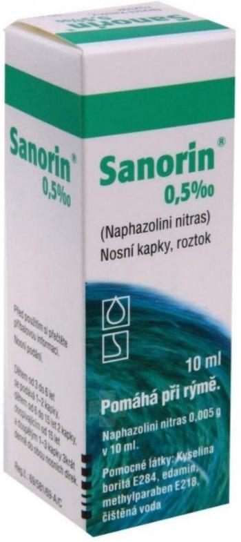 Sanorin 0,5‰ aer.nao.1 x 10 ml/5 mg