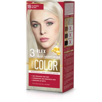 Farba na vlasy - platinový blond č.19 Aroma Color