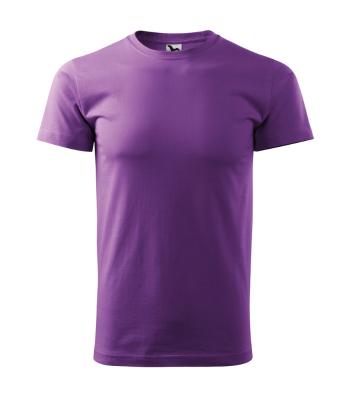 MALFINI Pánske tričko Basic - Fialová | XXL