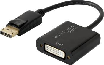 DisplayPort / DVI adaptér Renkforce RF-4299048, čierna