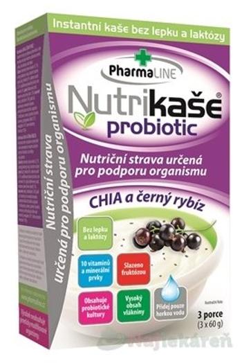 Nutrikaše probiotic chia a černý rybíz 3 x 60 g