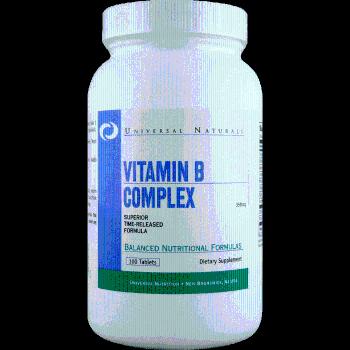 Vitamín B-komplex - Universal Nutrition, 100tbl