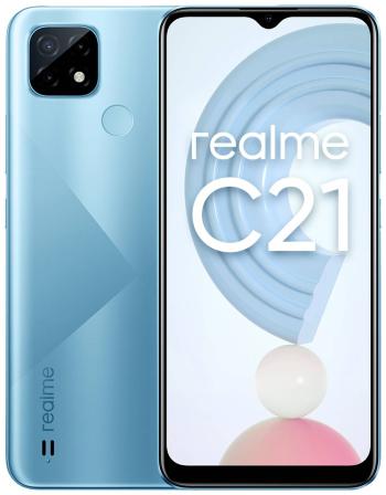 Realme C21 smartfón 64 GB 16.5 cm (6.49 palca) modrá Android ™ 10 dual SIM