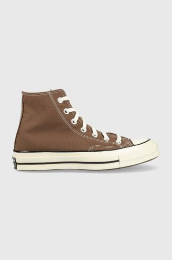 Tenisky Converse Chuck 70 HI hnedá farba, A02755C