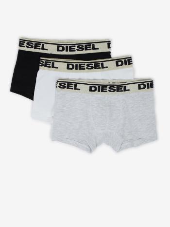 Diesel Boxerky 3 ks detské Šedá