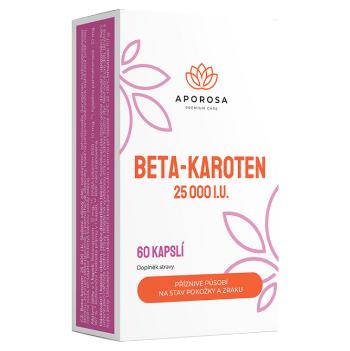 APOROSA Beta karotén 25000 I.U. 60 kapsúl