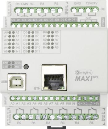 Controllino MAXI pure 100-100-10 riadiaci modul  12 V/DC, 24 V/DC