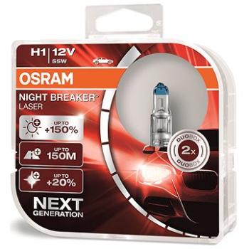 OSRAM H1 Night Breaker Laser Next Generation + 150 %, 2 ks (64150NL-HCB)