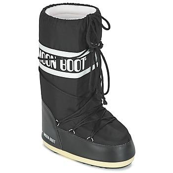 Moon Boot  Obuv do snehu MOON BOOT NYLON  Čierna