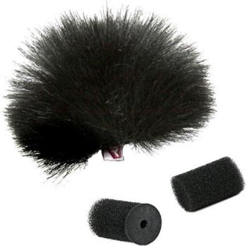 Rycote Black Lavalier Windjammer Single Protiveterná ochrana