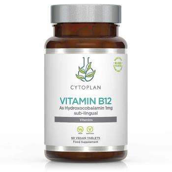 Vitamín B12, 1000 µg (hydroxokobalamín) - pod jazyk (sublingválny), 60 tabliet