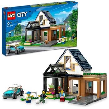 LEGO® City 60398 Rodinný dom a elektromobil (5702017462363)