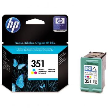 HP CB337EE - originálna cartridge HP 351, farebná, 3,5ml