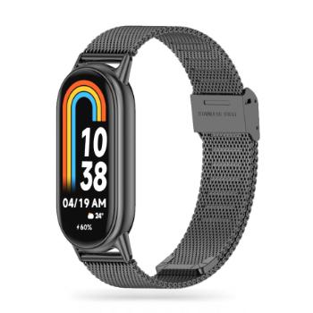 Tech-Protect Milanese remienok na Xiaomi Smart Band 8, black