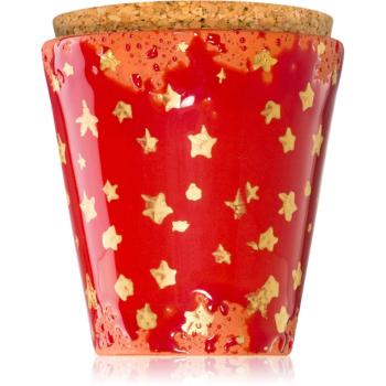 Wax Design Stars Bordeaux vonná sviečka 8 cm