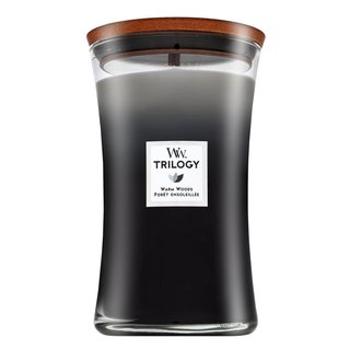 Woodwick Trilogy Warm Woods vonná sviečka 609,5 g