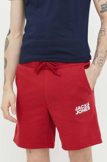 Šortky Jack & Jones JPSTNEWSOFT pánske, červená farba, 12228920