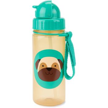 Skip Hop Zoo hrnček s rúrkou Pug 12 m+ 385 ml