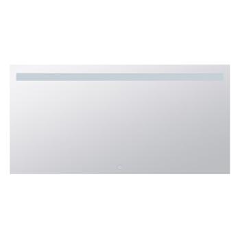 Zrkadlo Bemeta s osvětlením a dotykovým senzoremvo farebnom provedení hliník/sklo 101201157