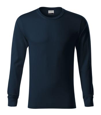 MALFINI Tričko s dlhým rukávom Resist LS - Námornícka modrá | M