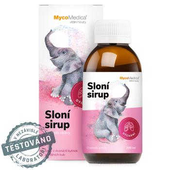 MycoMedica Sloní sirup 200 ml + tetovačky ZADARMO