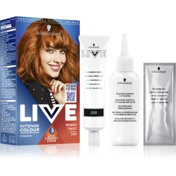 Schwarzkopf LIVE Intense Colour permanentná farba na vlasy odtieň 030 Mango Twist 1 ks