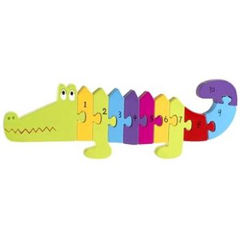 Puzzle s číslami - Krokodíl (5060541940284)