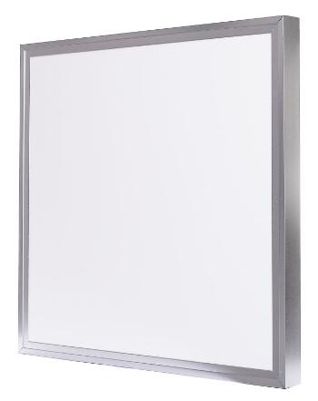 Ecolite Strieborný prisadený LED panel s rámčekom 600 x 600mm 45W Farba svetla: Teplá biela LED-GPL44-45/3000_191021