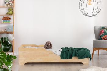 Detská posteľ Ourbaby Box Heaven prírodná 200x90 cm